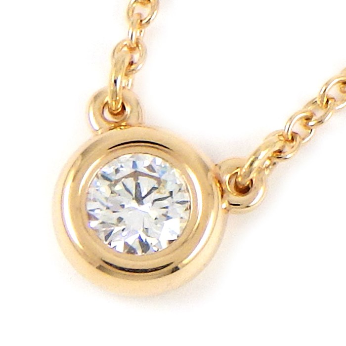 TIFFANY ティファニー K18PG バイザヤード ダイヤ ピアス 5528 TIFFANY ティファニー K18PG バイザヤード ダイヤ ピアス 5528
