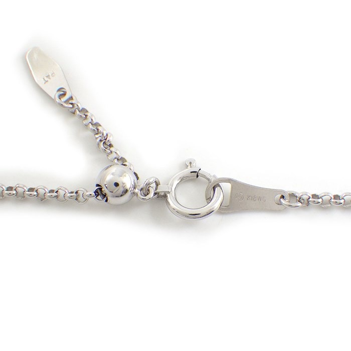 タサキ 田崎真珠 TASAKI ネックレス パール 6.0-7.0mm珠 K18WG 【中古】