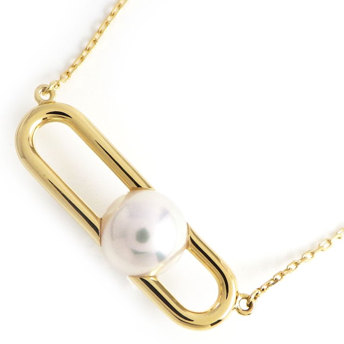 タサキ 田崎真珠 TASAKI ネックレス ファイン リンク P-17168-18KYG  