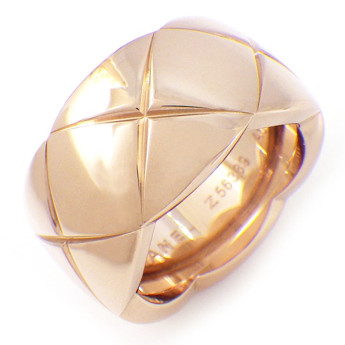 シャネル CHANEL リング ココクラッシュ LM J10818 K18BG 12号 / #52 【中古】
