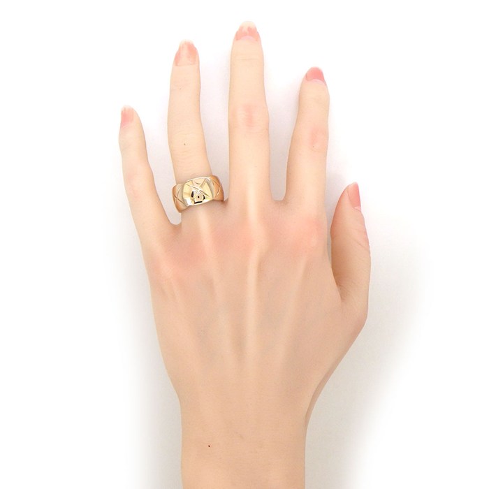 シャネル CHANEL リング ココクラッシュ LM J10818 K18BG 12号 / #52 【中古】