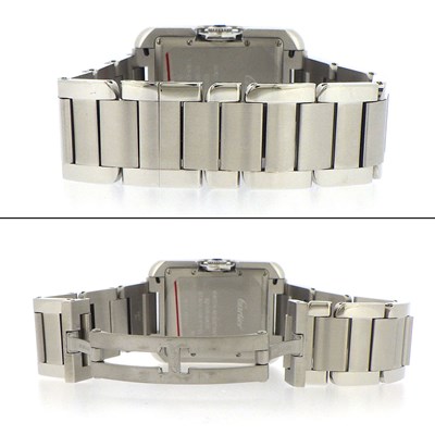 カルティエ Cartier 腕時計 タンク アングレーズ LM W5310009 デイト