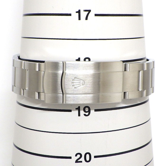 ロレックス Rolex 腕時計 オイスターパーペチュアル 116000 サンレイ グレー文字盤 SS 自動巻き 【箱・保付き】 【中古】