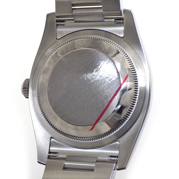 ロレックス Rolex 腕時計 オイスターパーペチュアル 116000 サンレイ グレー文字盤 SS 自動巻き 【箱・保付き】 【中古】