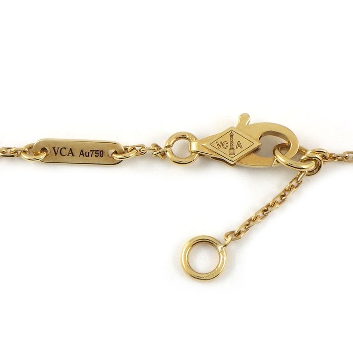 ヴァンクリーフ＆アーペル Van Cleef & Arpels ブレスレット スウィートアルハンブラ マザーオブパール VCARF68800 ホワイト シェル 【箱・保付き】 【中古】