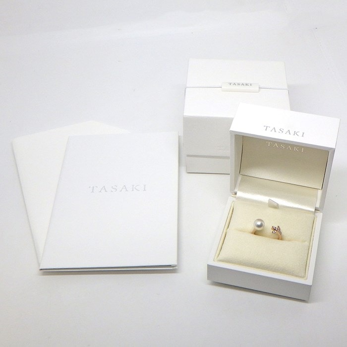 タサキ 田崎真珠 TASAKI リング クーゲル RPI-4859-18KSG リーフ