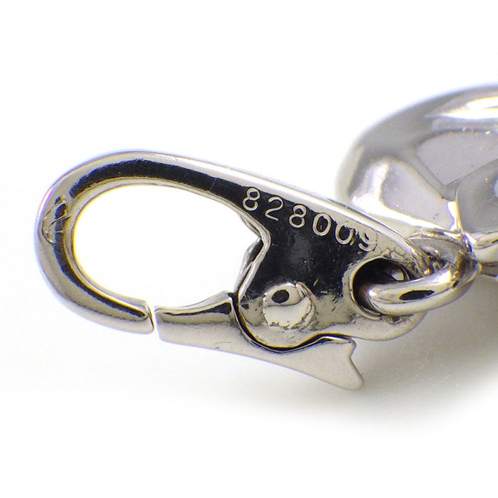 カルティエ Cartier チャーム ペンダントトップ キャンディ エレファント ゾウ モチーフ 1ポイント エメラルド K18WG 【中古】