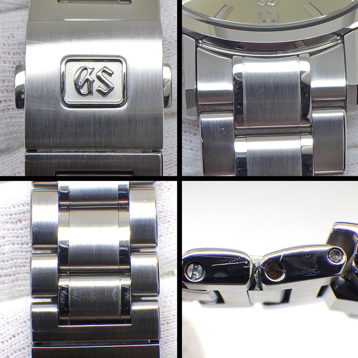 グランドセイコー Grand Seiko 腕時計 ヘリテージコレクション SBGA373/9R65-0CV0 サンレイ シャンパンゴールド文字盤 デイト 裏スケ パワーリザーブ表示 SS スプリングドライブ 【箱・保付き】 【中古】