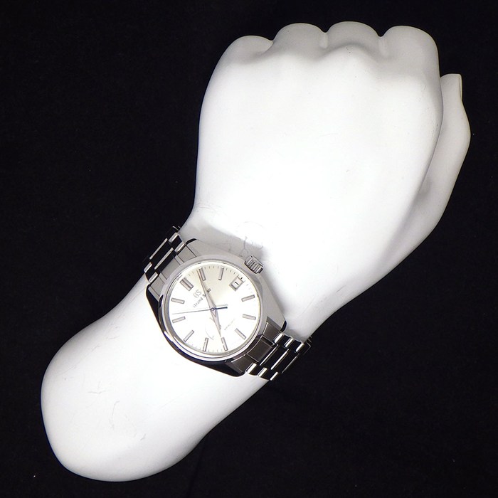 グランドセイコー Grand Seiko 腕時計 ヘリテージコレクション SBGA373/9R65-0CV0 サンレイ シャンパンゴールド文字盤 デイト 裏スケ パワーリザーブ表示 SS スプリングドライブ 【箱・保付き】 【中古】