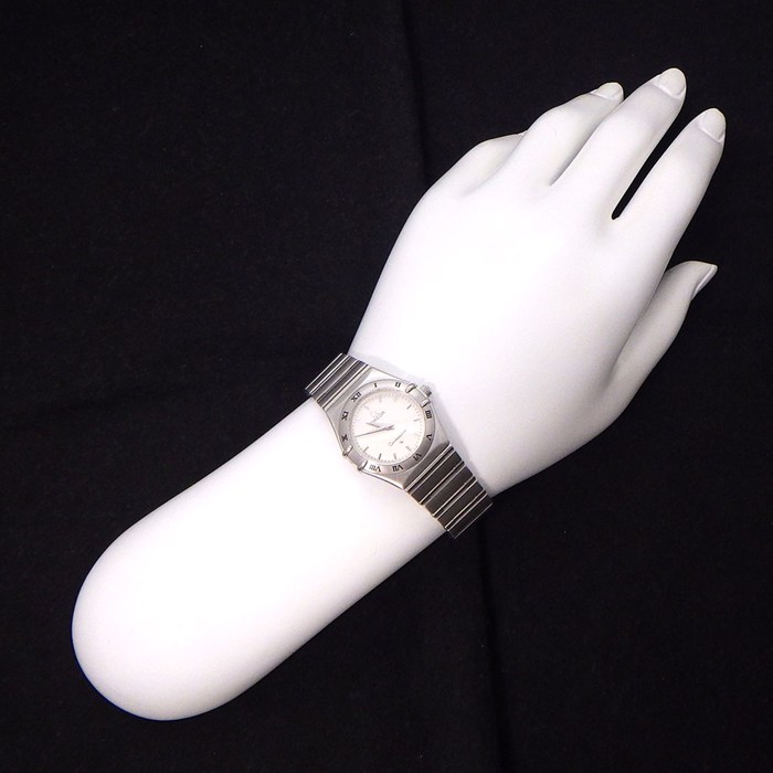 オメガ OMEGA 腕時計 コンステレーション 1572.30.00 シルバー文字盤 SS クオーツアナログ 【中古】