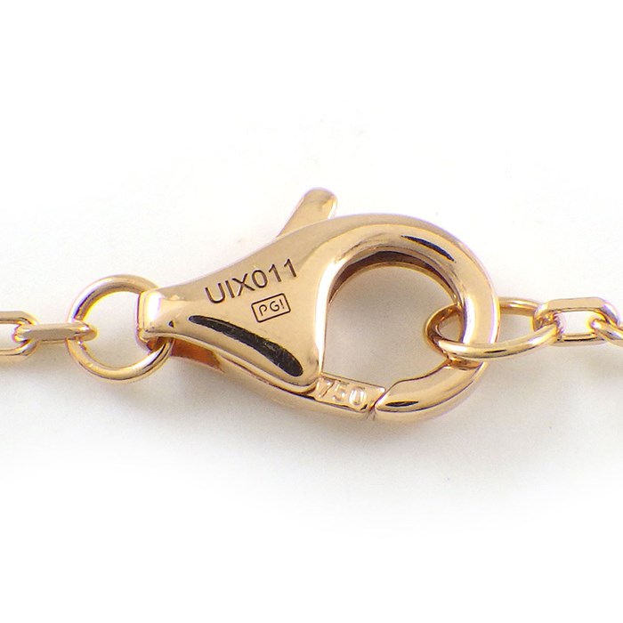 カルティエ Cartier ネックレス トリニティ スリーカラー 1ポイント ダイヤモンド K18PG K18WG K18YG 【中古】
