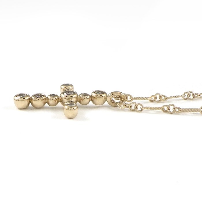 カシケイ　#ベゼル　ブラウンダイヤネックレス BD087 ベゼル ブラウンダイヤ ネックレス 中古 ｜ カシケイ