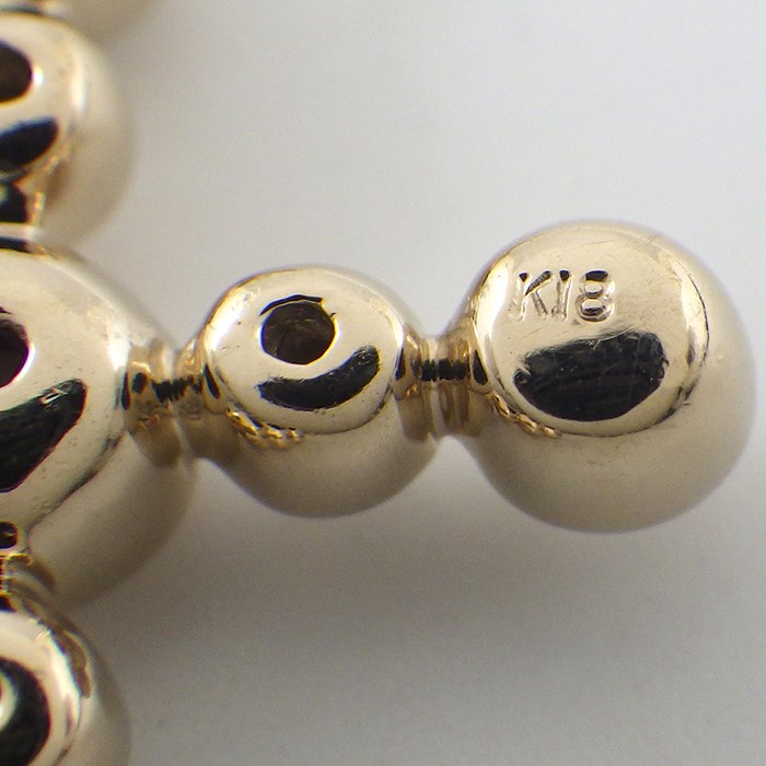 カシケイ KASHIKEY ネックレス ベゼル コレクション クロスモチーフ 10