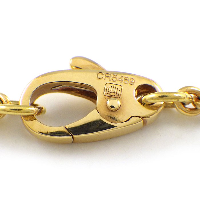 カルティエ Cartier ブレスレット ベビー トリニティ パンピーユ ボール スウィング ドロップ スリーカラー K18PG K18WG K18YG 【中古】
