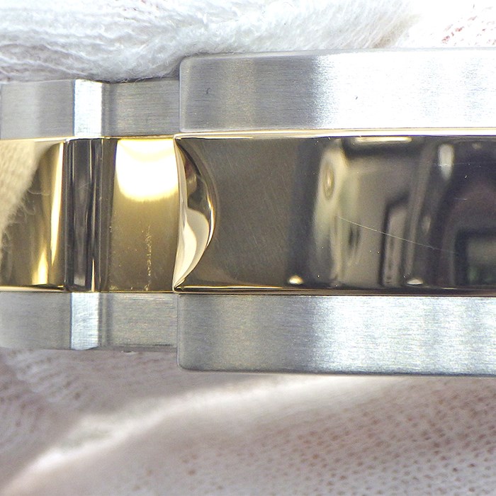 ロレックス Rolex 腕時計 コスモグラフ デイトナ 40mm 116523 G番 2010年 ルーレット刻印 クロノグラフ タキメーター スモールセコンド 裏スケ 夜光インデックス 夜光針 ネイビー文字盤 K18YG SS 自動巻き 【箱・保付き】 【中古】