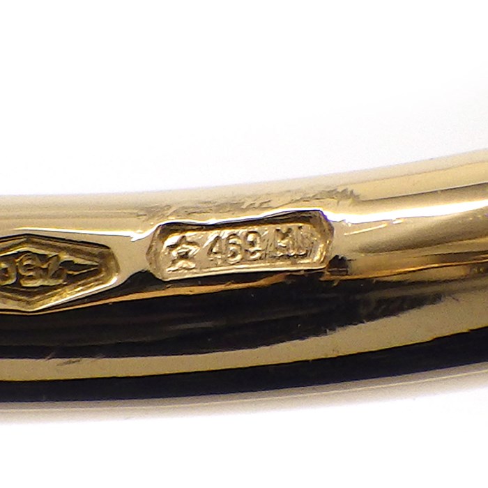 ポメラート Pomellato リング ヌード クラシック PAA1100_O6000_000OI スクエア クッション アメジスト K18WG K18PG 11号 【中古】