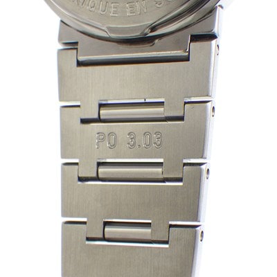 ブルガリ BVLGARI 腕時計 ブルガリ・ブルガリ BB26SS/12 12ポイント ダイヤモンドインデックス ロゴベゼル ブラック文字盤 SS クオーツアナログ 【中古】