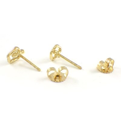 ティファニー Tiffany & Co. ピアス アップル K18YG 【中古