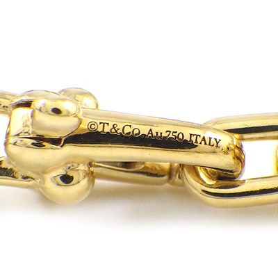 ティファニー Tiffany & Co. ブレスレット ハードウェア マイクロリンク 60416958 K18YG 【中古】