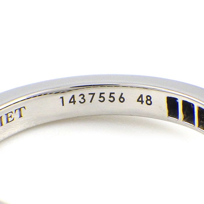 ショーメ Chaumet リング ジョゼフィーヌ エグレット 082554 ハーフ エタニティ 27ポイント ダイヤモンド 計0.23ct PT950 8号 / #48 【箱・保付き】 【中古】