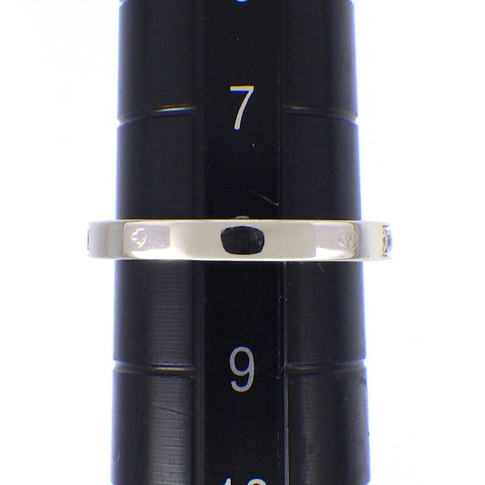 ショーメ Chaumet リング ジョゼフィーヌ エグレット 082554 ハーフ エタニティ 27ポイント ダイヤモンド 計0.23ct PT950 8号 / #48 【箱・保付き】 【中古】