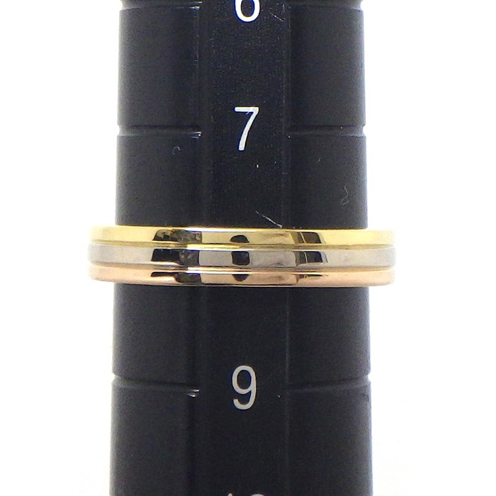 カルティエ Cartier リング ヴァンドーム ルイ カルティエ ウェディング バンド B4052200 トリニティ スリーカラー K18YG K18PG K18WG 8号 / #48 【中古】
