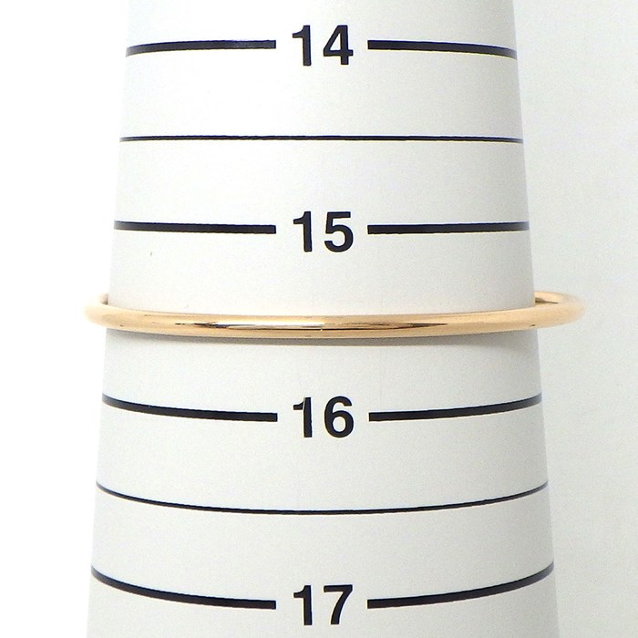 カルティエ Cartier バングル ジュスト アン クル SM B6065815 釘モチーフ 20ポイント ダイヤモンド 計0.18ct K18PG / #16 【中古】