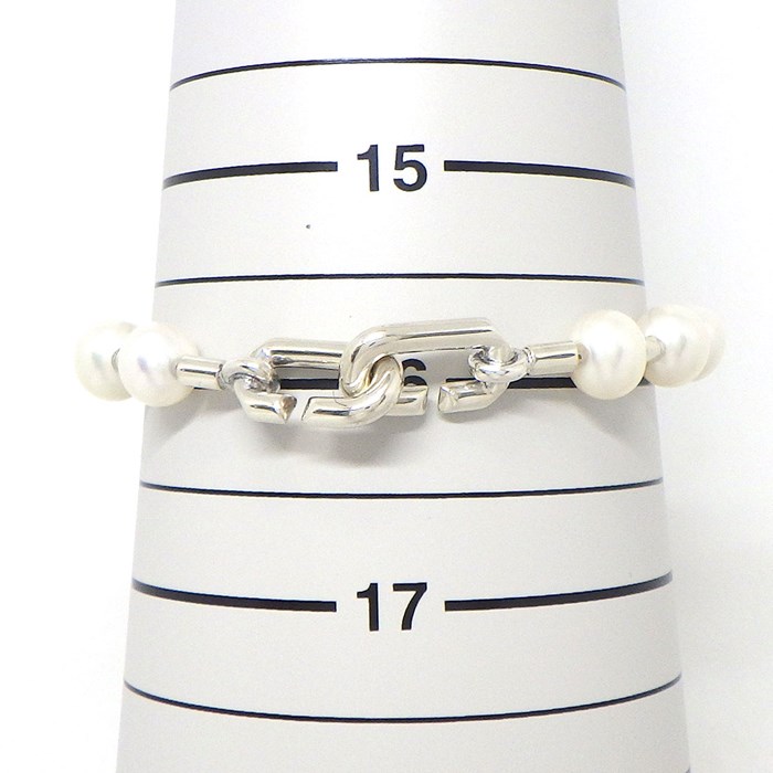 ティファニー Tiffany & Co. ブレスレット ハードウェア 淡水パール SV925 【中古】
