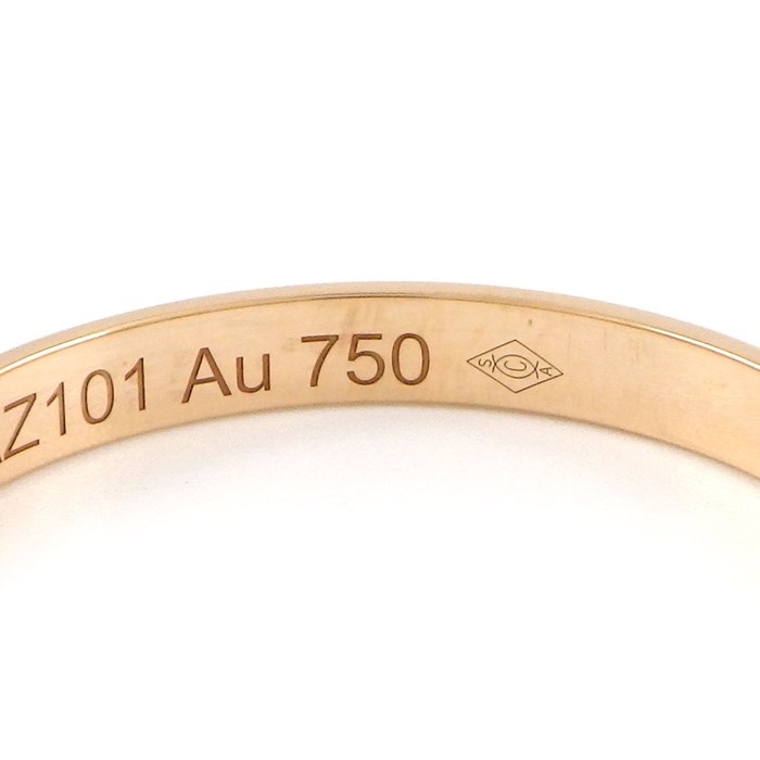 カルティエ Cartier リング 1895 ウェディング B4088158 K18PG 17.5号 / #58 【中古】