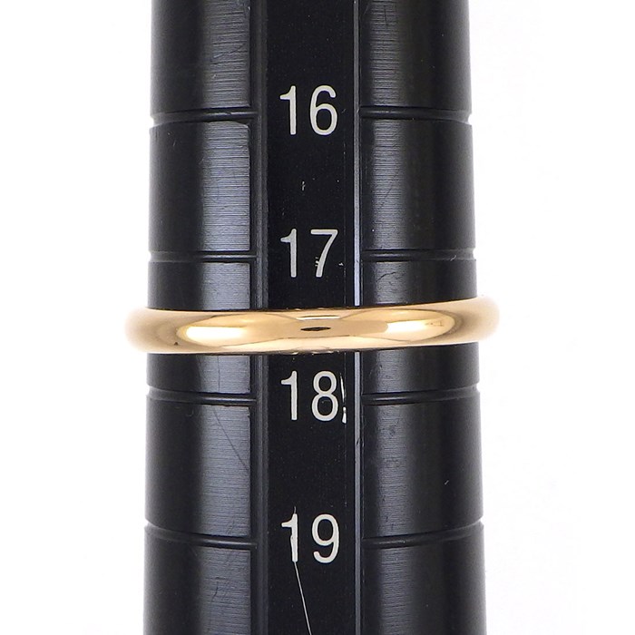 カルティエ Cartier リング 1895 ウェディング B4088158 K18PG 17.5号 / #58 【中古】