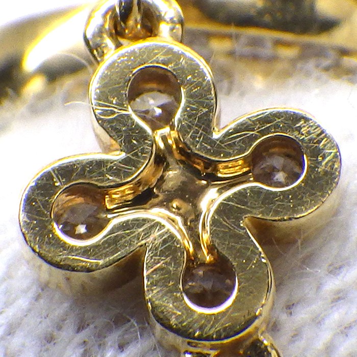ハリーウィンストン HARRY WINSTON ブレスレット リリークラスター ミニ BRDYSM1MLC リーフ フラワー 47ポイント ダイヤモンド 計0.31ct K18YG 【中古】