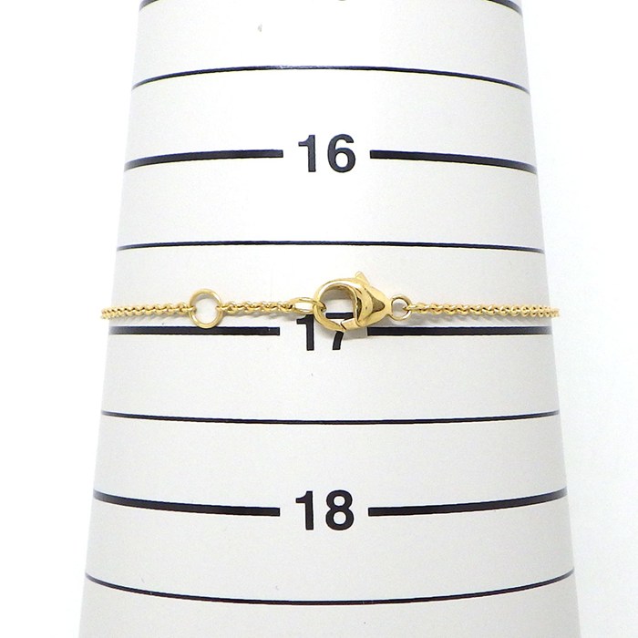 ハリーウィンストン HARRY WINSTON ブレスレット リリークラスター ミニ BRDYSM1MLC リーフ フラワー 47ポイント ダイヤモンド 計0.31ct K18YG 【中古】