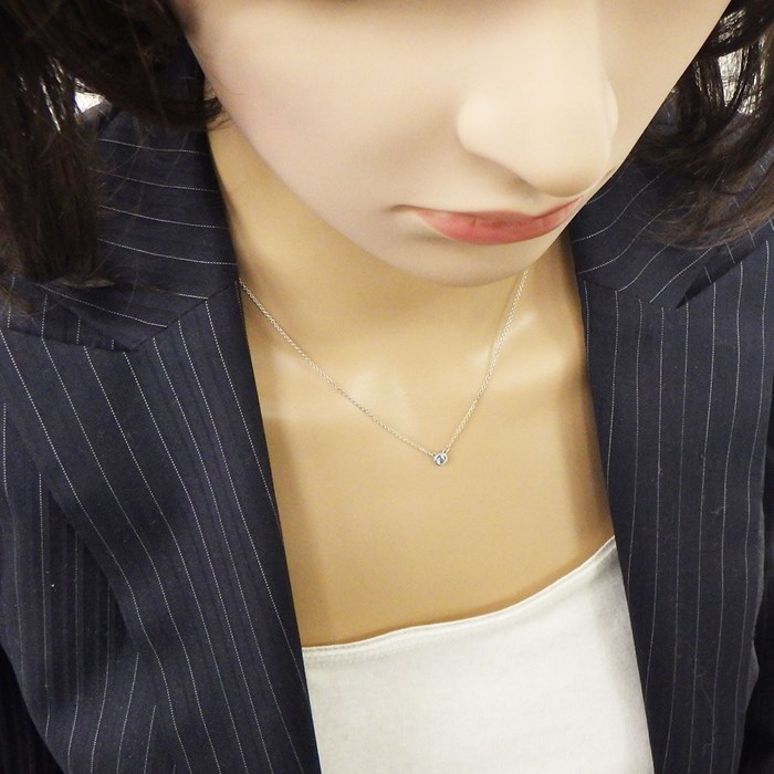 ティファニー Tiffany & Co. ネックレス バイザヤード タンザナイト SV925 【中古】