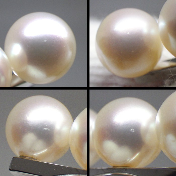 タサキ 田崎真珠 TASAKI リング バランス ネオ R-4814-18KWG あこや真珠 8mm珠 K18WG 15.5号 【中古】