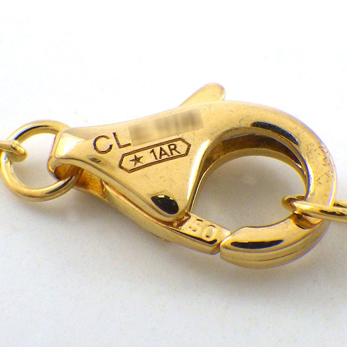 カルティエ Cartier ブレスレット ダムール ミニモデル XS ディアマン レジェ B6045617 1ポイント ダイヤモンド 0.04ct K18YG 【中古】