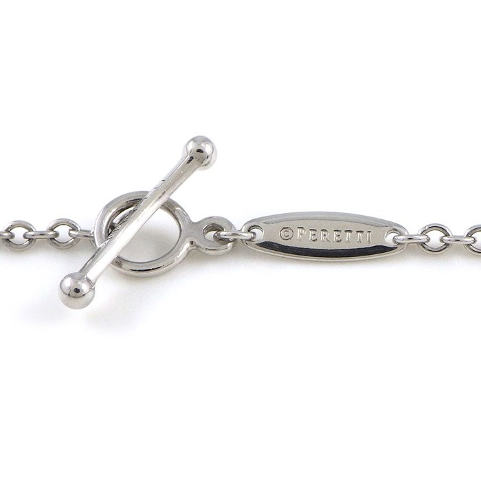 ティファニー Tiffany & Co. ロングネックレス バイザヤード スプリンクル 6ポイント ルビー 6ポイント ダイヤモンド PT950 【中古】