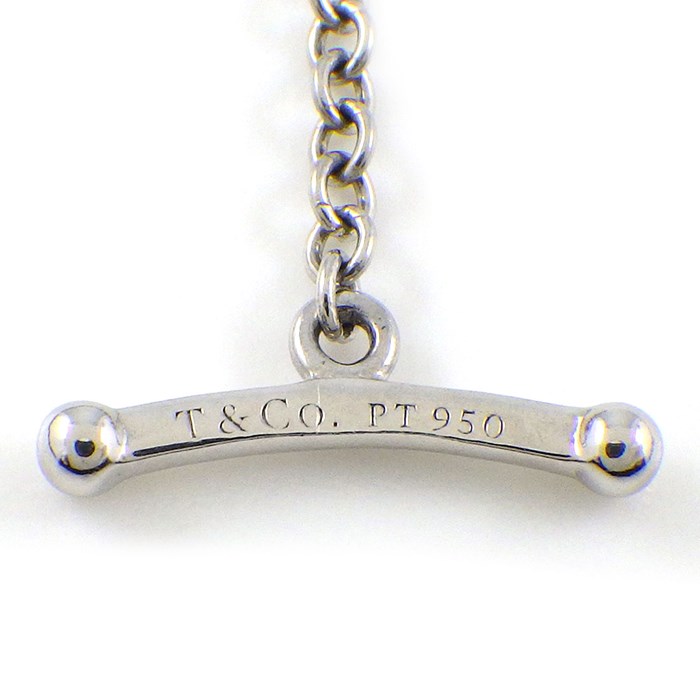 ティファニー Tiffany & Co. ロングネックレス バイザヤード スプリンクル 6ポイント ルビー 6ポイント ダイヤモンド PT950 【中古】
