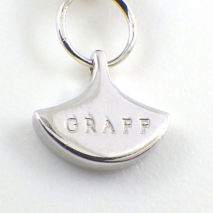 グラフ Graff GRAFF ネックレス ワイルド フラワー ダブル RGP790 パヴェ ダイヤモンド 計0.66ct K18WG 【中古】