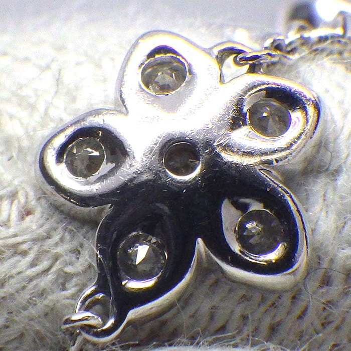 グラフ Graff GRAFF ネックレス ワイルド フラワー ダブル RGP790 パヴェ ダイヤモンド 計0.66ct K18WG 【中古】