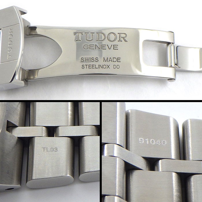 チューダー(チュードル) TUDOR 腕時計 ロイヤル 34mm M28400-0005 デイト カレンダー 8ポイント ダイヤモンド インデックス ホワイトシェル 文字盤 白 SS 自動巻き 【箱・保付き】 【中古】