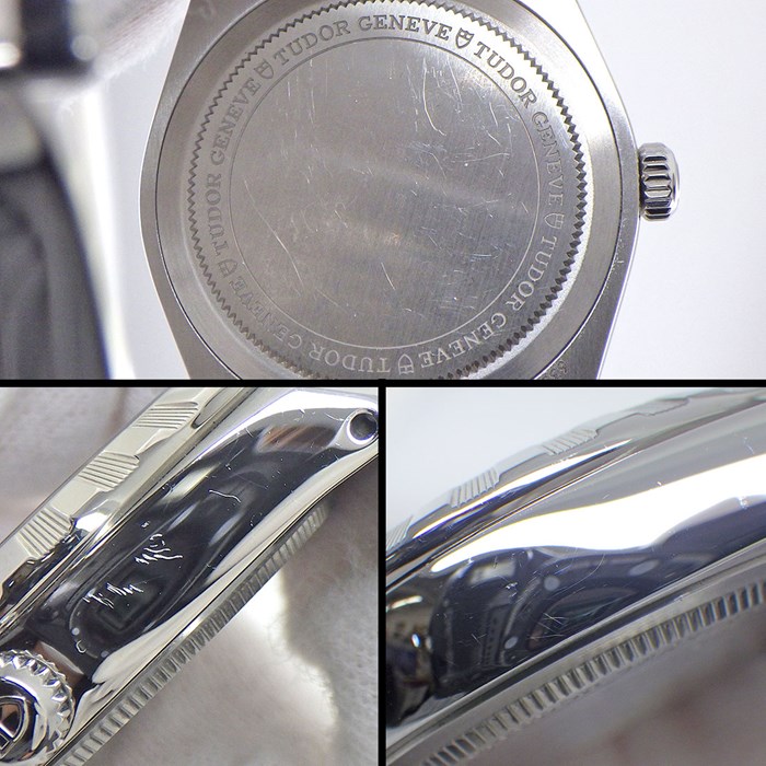 チューダー(チュードル) TUDOR 腕時計 ロイヤル 34mm M28400-0005 デイト カレンダー 8ポイント ダイヤモンド インデックス ホワイトシェル 文字盤 白 SS 自動巻き 【箱・保付き】 【中古】