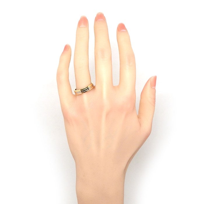 カルティエ Cartier リング ヴァンドーム B4052159 トリニティ スリー