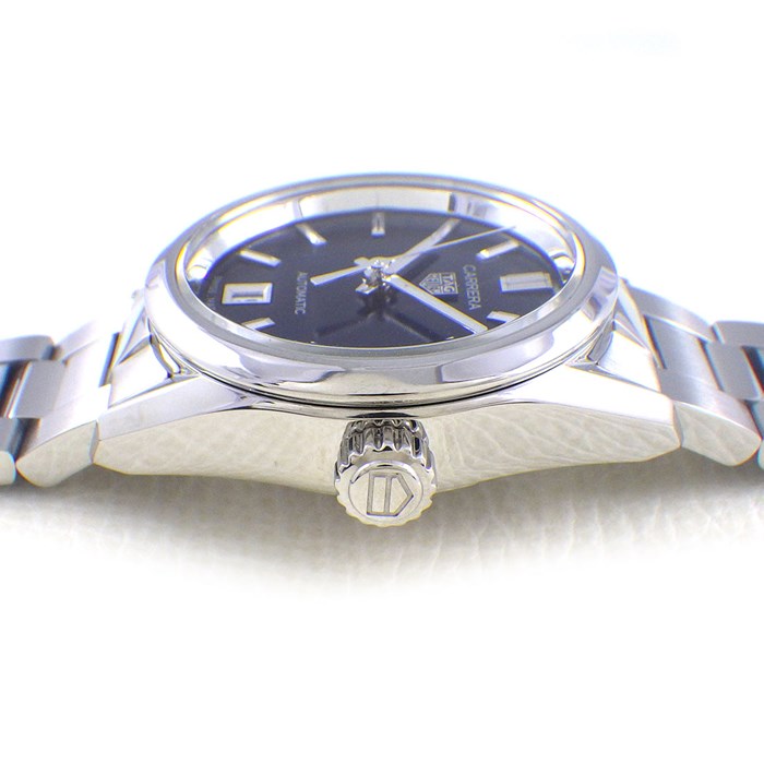 タグ・ホイヤー TAG Heuer 腕時計 カレラ キャリバー9 WBN2411.BA0621 カレンダー 裏スケ ブルー 文字盤 SS 自動巻き 【箱・保付き】 【中古】