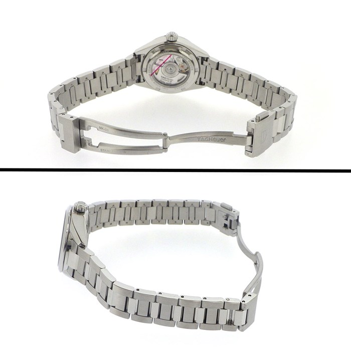 タグ・ホイヤー TAG Heuer 腕時計 カレラ キャリバー9 WBN2411.BA0621 カレンダー 裏スケ ブルー 文字盤 SS 自動巻き 【箱・保付き】 【中古】