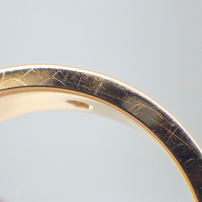 カルティエ Cartier リング ラブ スモールモデル SM B4050849 フル 8ポイント ダイヤモンド 0.19ct K18PG 9号 / #49 【中古】