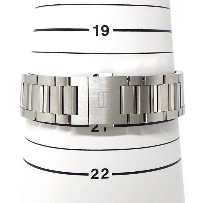 タグ・ホイヤー TAG Heuer 腕時計 カレラ クロノグラフ CBN2A1P/BA0643 スリークコラボ 100本限定モデル カレンダー クロノグラフ タキメーター スモールセコンド ホワイト 文字盤 SS 自動巻き 【箱・保付き】 【中古】