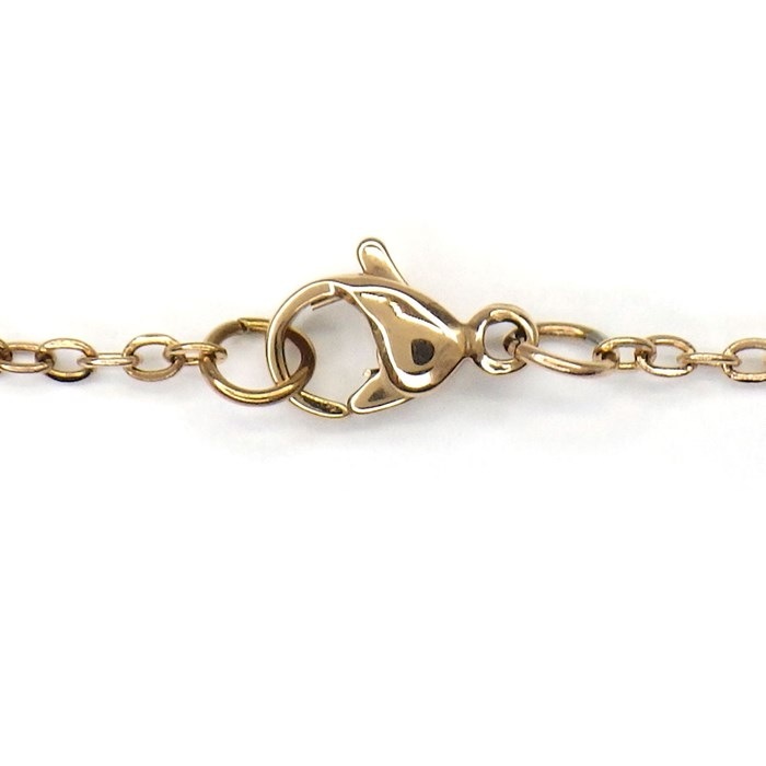 エルメス HERMES ネックレス ポップH ポップアッシュ ノワール ブラック ラッカー ピンク GP 【中古】