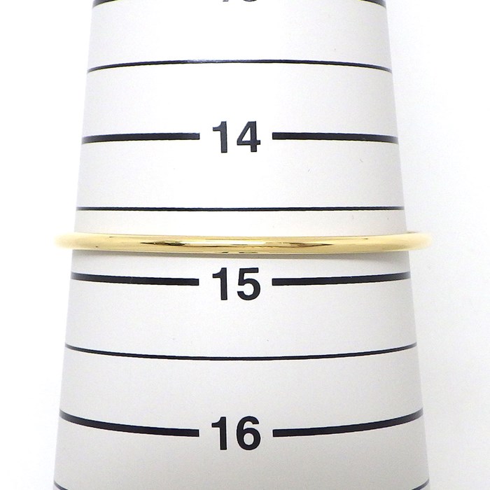 ティファニー Tiffany & Co. バングル Tワイヤー ミディアム 60010761 K18YG / #S 【中古】
