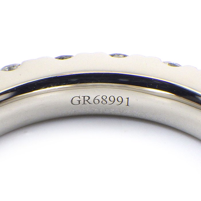 グラフ Graff GRAFF リング キャッスルセット ウエディング バンド RER1002 フル エタニティ サークル 21ポイント ダイヤモンド 2.0ct PT950 11号 【中古】