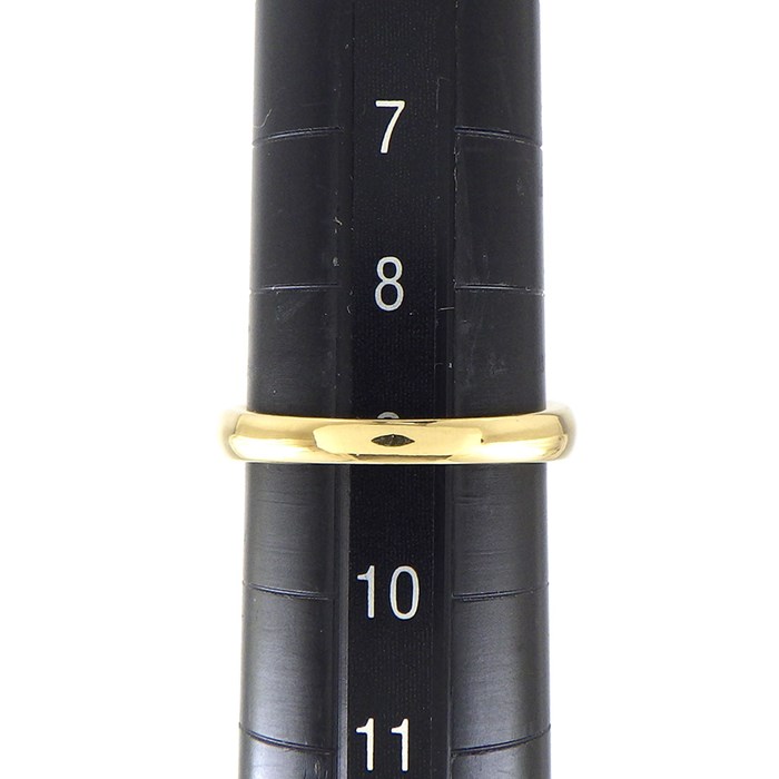 ヴァンドーム VENDOME リング クロスモチーフ スウィング ドロップ 6ポイント ダイヤモンド K18YG 9号 【中古】